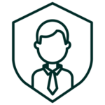 life insurance person logo icon